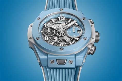 hublot big bang sky blue ceramic|Hublot big bang bezel.